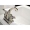 Kingston Brass KB5616AL Restoration 4" Centerset Bathroom Faucet, Polished Nickel KB5616AL - alternate 3